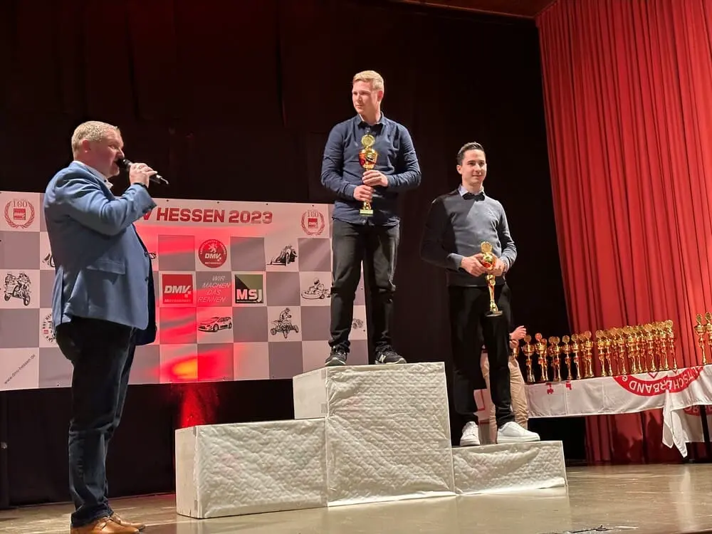 Ehrung J.Böttcher Aufenauer Motocrosser des MX-Hessencup